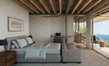 Residencia frente al mar, 3 recamaras, en venta en Huatulco. ALMA - Tu Santuario arquitectónico