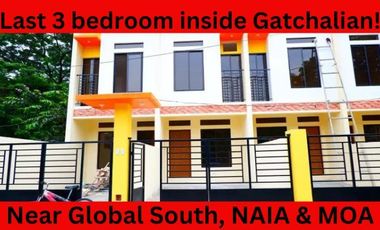 Last 3 bedroom in Gatchalian Las Pinas House for sale in metro manila with 300k discount! near MOA and Airport