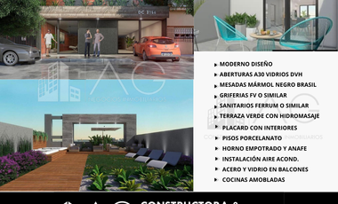 4 Ambientes con 170m² totales, 97 m² cubiertos mas balcón y terraza propia de 67m². Frente Cochera Bonificada! Corazón de Villa Urquiza