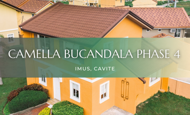 Rfo unit with 2-4 bedrooms in Camella Bucandala in Imus Cavite