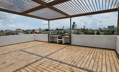 Departamento en Renta en Zona Recta a Cholula Ampliación Reforma, Excelente Ubicación  con Roofgarden