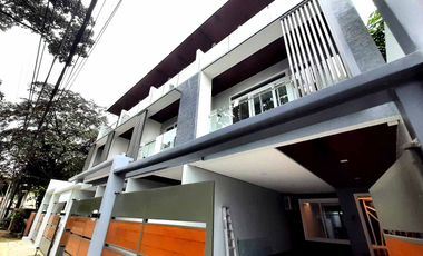 3 Storey Townhouse for sale in Teachers Village Diliman Quezon City     Semi Furnished Brand New and Ready for Occupancy