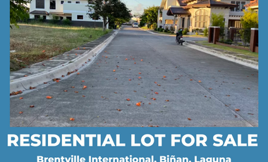 247 SQM Residential Lot for Sale in Brentville Arborage near Alabang