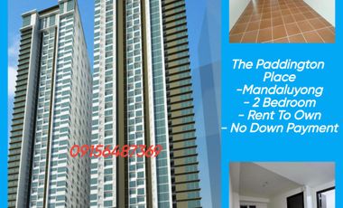 Rent To Own Condo in Shaw Mandaluyong as low as 30K/Month No Down Payment 2 Bedroom
