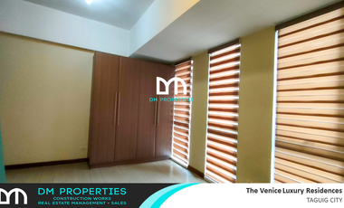 For Lease or For Sale: 3-Bedroom Unit at Venice Luxury Residences, McKinley Hill, Taguig City