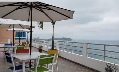 En venta exclusivo departamento ubicado justo al pie del mar! San Lorenzo - Salinas.