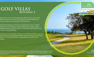 GOLF VILLAS CONDO CAMAYA COAST