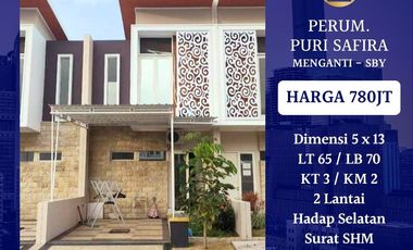 Rumah Murah Perum Puri Safira Menganti Siap Huni dkt Royal Residence