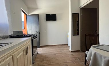 RENTO DEPA SEMI-NUEVO, AMUEBLADO CERCA CITY MARKET, CAMINANDO AL CENTRO, EN SAN MIGUEL DE ALLENDE, GUANAJUATO