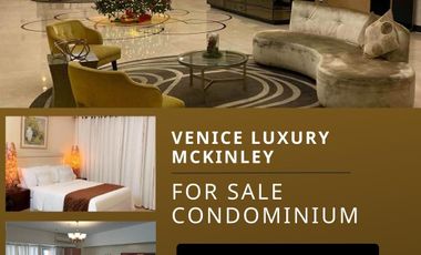 For Sale studio type in Venice Luxury Mckinley