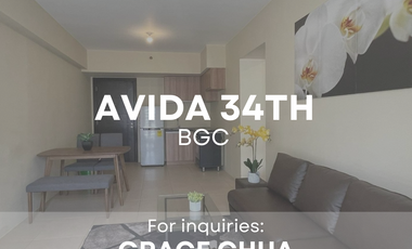 2 Bedroom Condominium Unit for Sale in Avida 34th, BGC 🏢