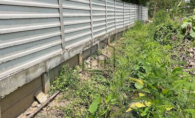 Land for sale with 1 small house and 1 storage building, San Khong, San Kamphaeng.