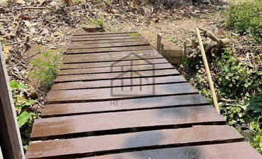 Land for sale with 1 small house and 1 storage building, San Khong, San Kamphaeng.