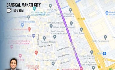 Commercial Lot for Sale near Bangkal Makati City