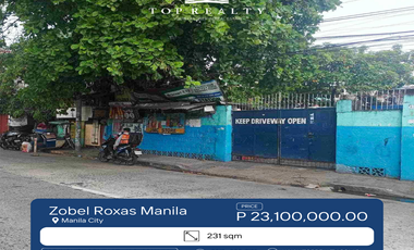 100k/sqm Prime Residential Lot for Sale in Zobel Roxas, Manila City