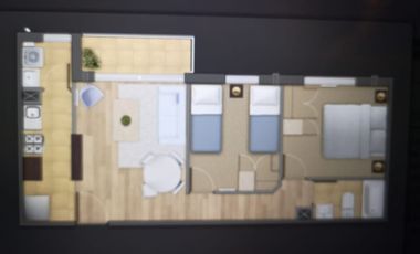 Sector Cesfan, depto. condominio, habilitado