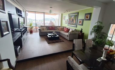 Lomas de Urdesa, Renta de Departamento,3 Dorm Full Amoblado Vista a La Ciudad