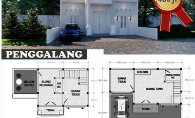 Rumah 2 Lantai Bisa Dicicil Dekat Hartono Mall Solo