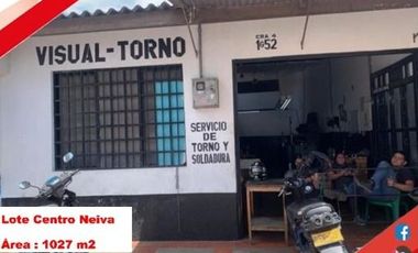 SE VENDE LOTE COMERCIAL EN EL CENTRO DE NEIVA (HUILA-COL)