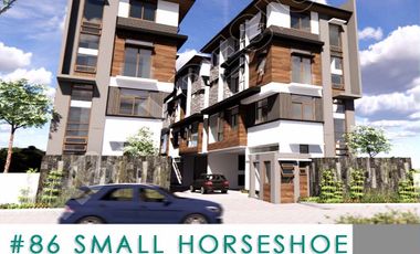 Modern-design HOUSE and LOT in Horseshoe QC near New Manila and Greenhills