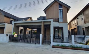 New house for sale, Golden Prive Village, Bypass Nong Mon, Chonburi