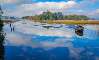 Espectacular terreno de 4ha con 200m de frente de río Angachilla, Valdivia