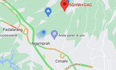 50 Unit Tanah Kavling @ 120 M2 Untuk Villa Pakuhaji, Bandung Barat