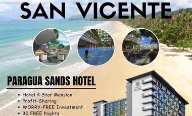 PARAGUA SANDS HOTEL Pre-Selling Condo/Hotel in San Vicente Palawan