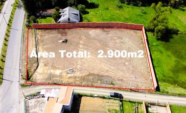Terreno de 2900m2 en renta en San Juaquín, Cuenca
