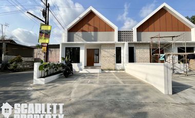 Rumah Baru di Utara AMIKOM JL Bakungan Wedomartani Desain Scandinavian