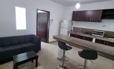 Suite Amoblada en Alquiler en los Ceibos, 1 Habitación, 1 Baño, Parqueo, Seguridad, Norte de Guayaquil.