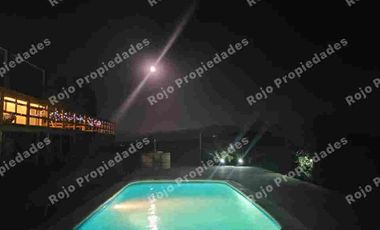 Peñablanca, Cajón de Lebu, linda casa en parcela, 5 dormitorios, 3 baños, piscina