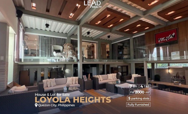 For Sale Loyola Heights Modern Well Maintained house and lot LGV La Vista Katipunan
