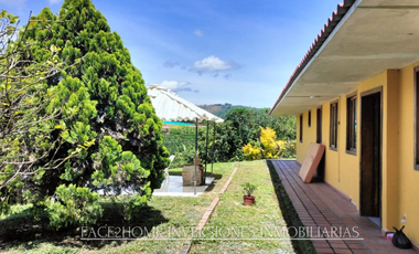 EN VENTA CONFORTABLE CASA DE CAMPO SANTA ROSA DE CABAL SECTOR LEMBO
