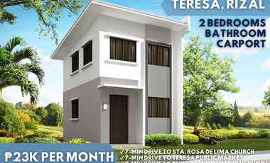 83 sqm - 3 Bedroom House and Lot For Sale in Futura Plains - Manna East, Teresa Rizal