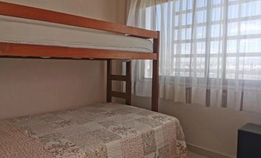 Casa amueblada en renta en La Vida. En privada con alberca, palapa y vigilancia.