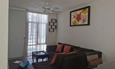 Casa amueblada en renta en La Vida. En privada con alberca, palapa y vigilancia.