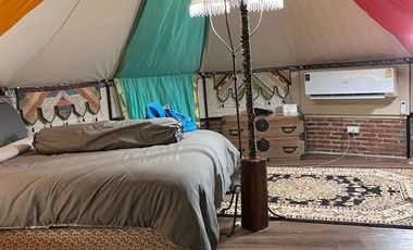 STUNNING VILLAS AND DOME TENTS WITH JACUZZIS ON 80 METERS OF RIVERSIDE ON THE KWAE YAI RIVER!!!