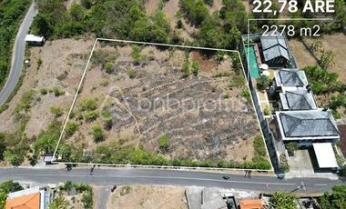 Investment Opportunity: Stunning Land 22,78 Are for Sale Freehold in Central of Ungasan