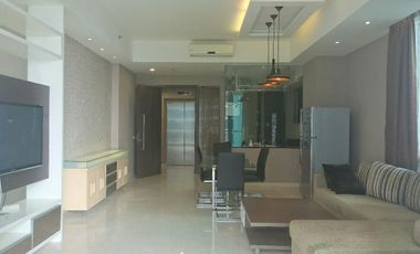For Rent Kemang Village Residence Apartment, South Jakarta – Tower Ritz 2BR Size 148sqm Private Lift