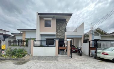 PREOWNED: AFFORDABLE TWO-STOREY HOUSE FOR SALE VILLAGE ALONG FIL-AM HWAY NEAR SM TELABASTAGAN