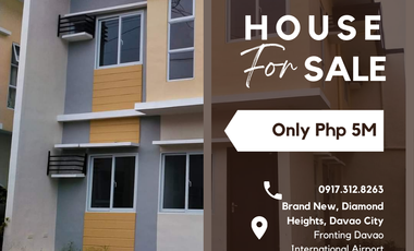 House for sale in Davao del Sur, Buhangin