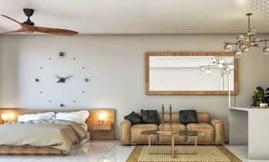 DEPARTAMENTO EN VENTA EN TULUM, QUINTANA ROO, TOTALMENTE AMUEBLADO Y EQUIPADO, OPORTUNIDAD DE INVERSIÓN