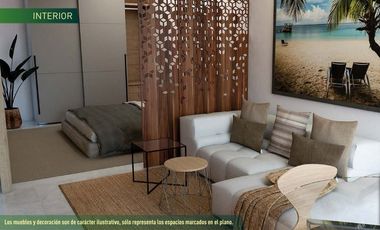 DEPARTAMENTO EN VENTA EN TULUM, QUINTANA ROO, TOTALMENTE AMUEBLADO Y EQUIPADO, OPORTUNIDAD DE INVERSIÓN