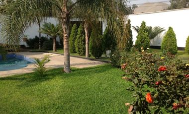 VENTA DE CASA COMO TERRENO DE 1140m2 EN EXCLUSIVA ZONA DE SANTIAGO DE SURCO