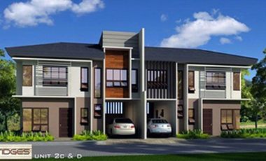 3 bedroom duplex house and lot for sale in The Ridge Cebu City