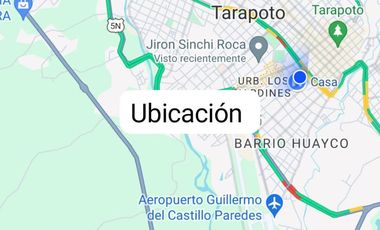 VENDO TERRENO A 10 KM de TARAPOTO 3252 M2 A  15 MINUTOS DE LA CIUDAD. Partida 11193158