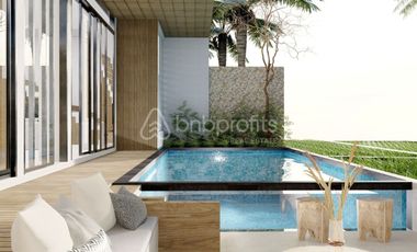 Escape to Elegance: Bali Leasehold Off-plan Villa With Rice Field View, Offering Modern Design & Privacy