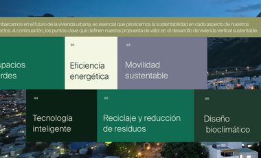 Departamentos en PREVENTA, La Huasteca, Santa Catarina