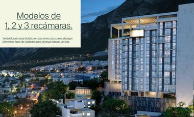 Departamentos en PREVENTA, La Huasteca, Santa Catarina